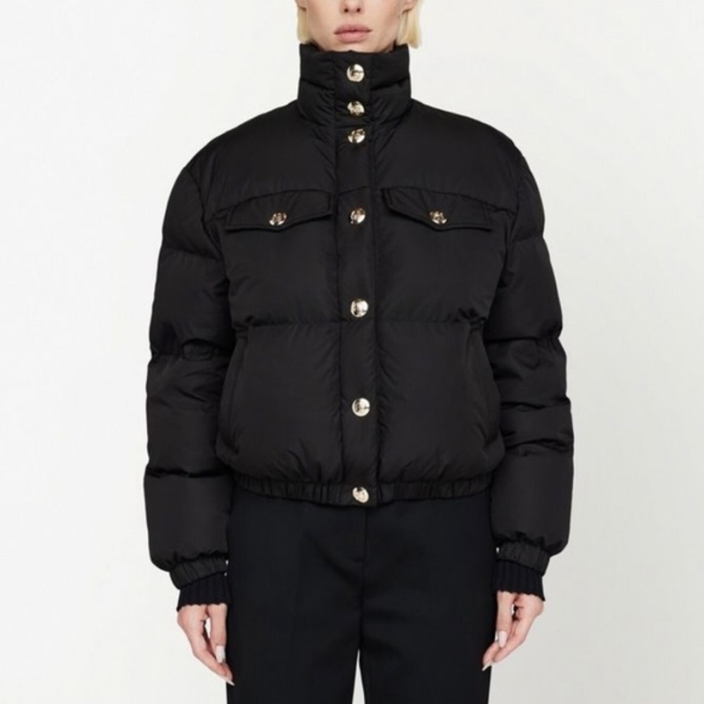 Anine Bing Black Puffer Jacket